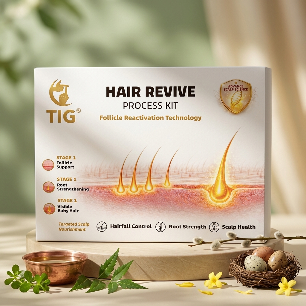 Dandruff Hair Revive Process Kit